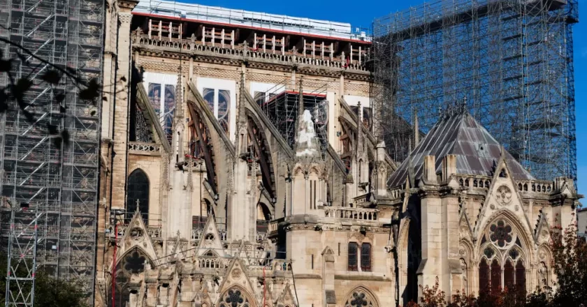Francia comienza los trabajos de reconstrucción de la catedral de Notre Dame