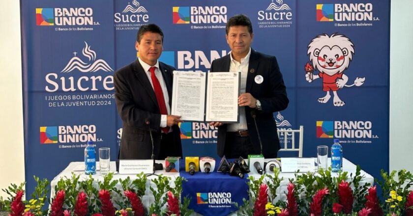 Banco Unión ratifica su compromiso con la juventud y suscribe convenio como auspiciador oficial de los “I Juegos Bolivarianos De La Juventud, Sucre 2024“