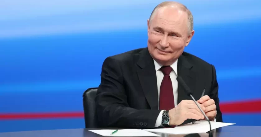 La victoria de Putin se confirma tras el escrutinio del 100% de los votos