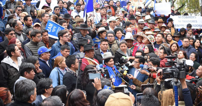 Los fundadores del MAS llaman a demostrar fuerza y unidad en el aniversario del partido