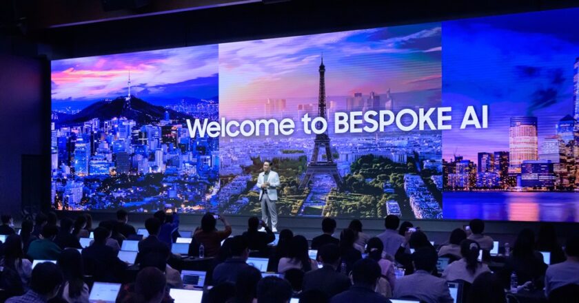 BESPOKE AI: Samsung presenta la última línea de electrodomésticos con conectividad mejorada y con capacidades de AI