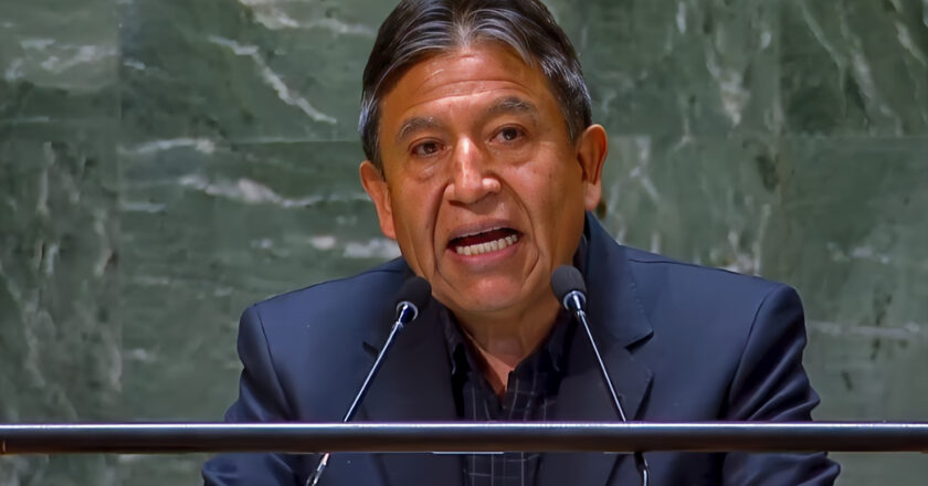 Naciones Unidas: Choquehuanca denuncia que los operadores políticos del sistema bloquean los derechos de la Madre Tierra