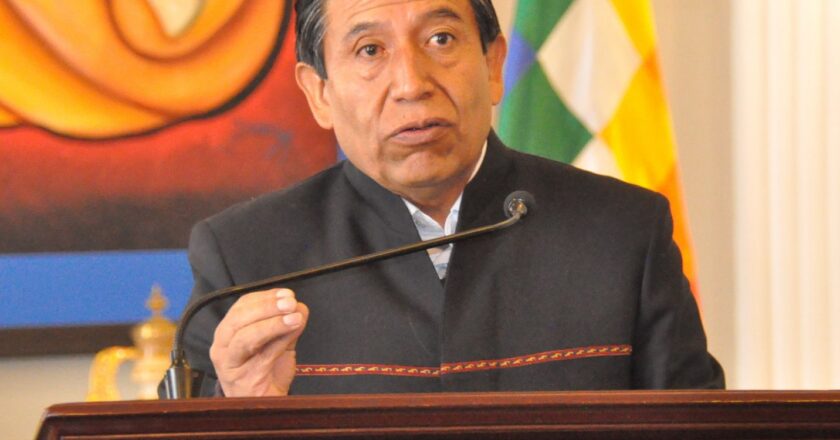 Choquehuanca condena allanamiento a embajada de México y pide respeto a la soberanía y convenciones internacionales