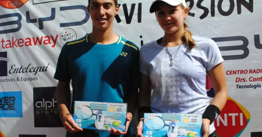 Muñoz y Larraya son campeones del Chuquiago Junior Open