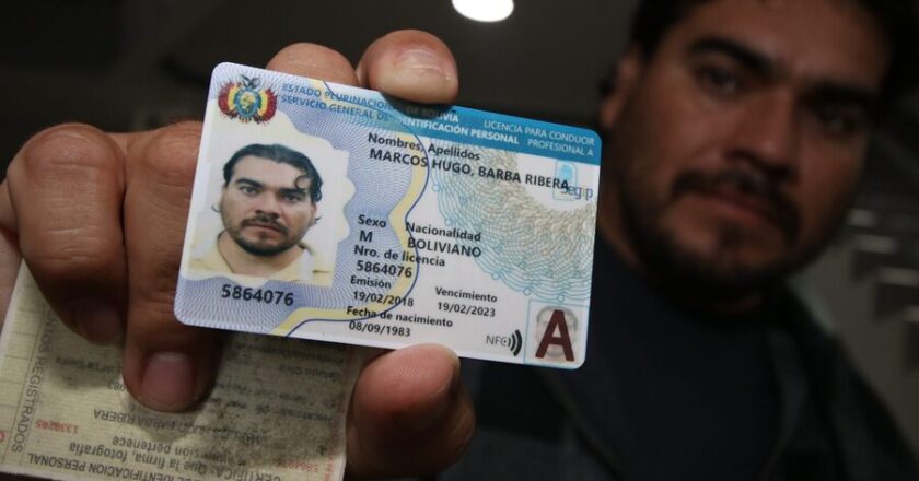 Bolivia consolidará convenios con Chile e Italia para el reconocimiento recíproco de las licencias de conducir
