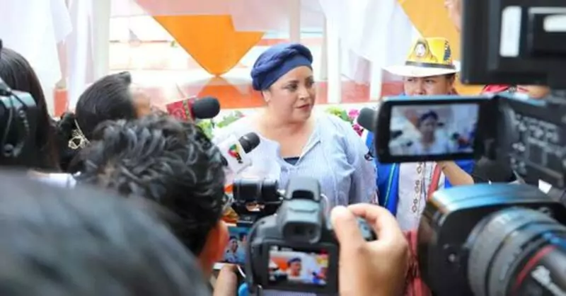 Este viernes, la ministra Prada informó que las mujeres seguirán ocupando espacios de poder en Bolivia