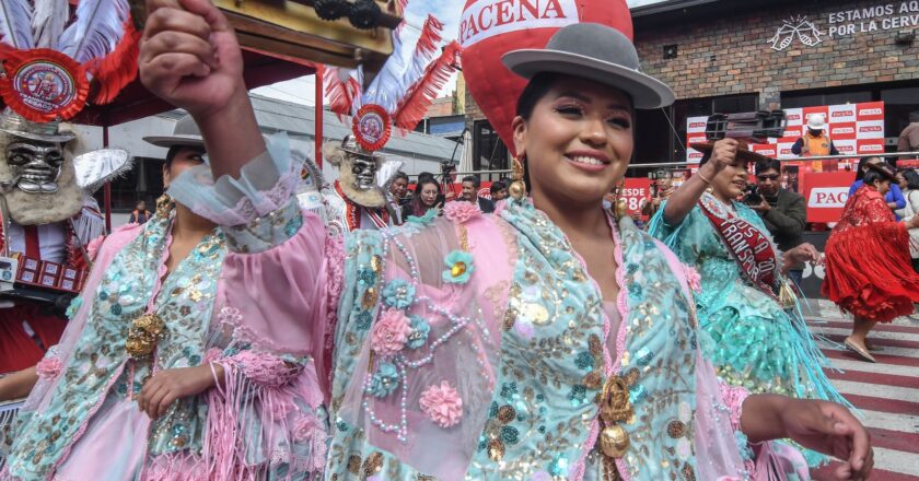 Paceña y la Fraternidad de Transporte Pesado presentansus actividades para la Fiesta del Gran Poder 2024