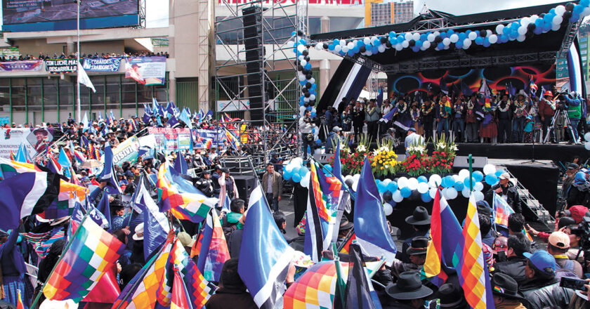 Arranca el X Congreso del MAS-IPSP en la ciudad de El Alto
