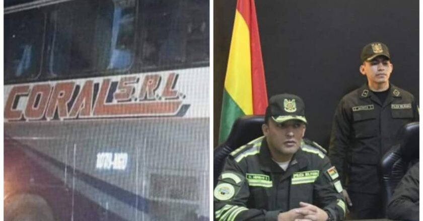 Encapuchados atacan un bus en la vía Oruro-Cochabamba, un pasajero muere tras ser atropellado