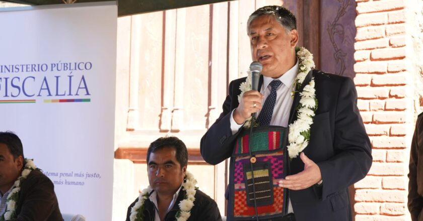 Ministerio Público amplía servicios e instala Asiento Fiscal en el municipio de Anzaldo