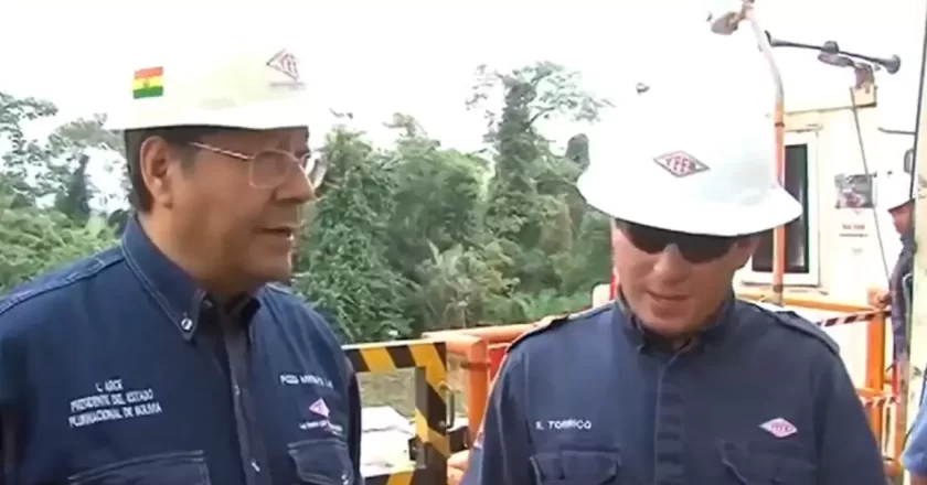 Presidente inspecciona el pozo Mayaya Centro-X1 que fortalecerá la capacidad energética de Bolivia