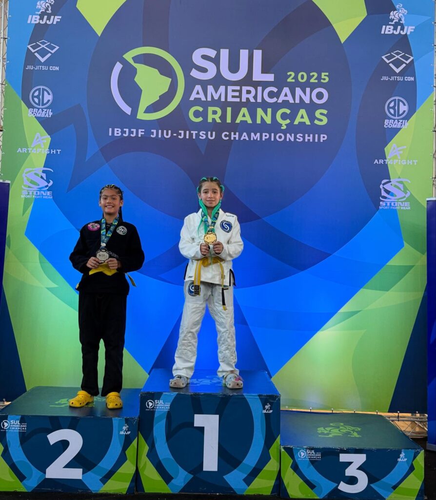 Francielly, la prodigio boliviana del Jiu-Jitsu, conquista el South American Kids 2025 con solo 9 años