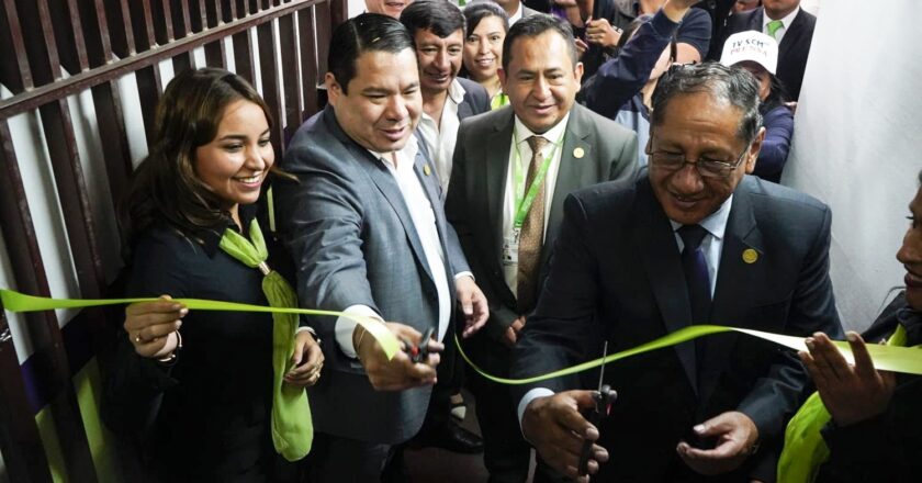 Fiscal General entrega ambientes para el Asiento Fiscal de Quillacollo y suscribe convenio con el CAM para fortalecer la atención de violencia