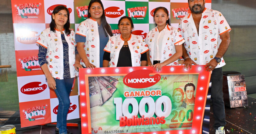 La campaña “Gana 1.000 bolivianos con MONOPOL” se extiende hasta el 31 marzo