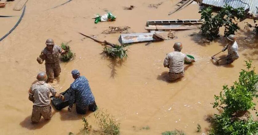 Suman 229.727 familias afectadas y 45 municipios declarados en desastre por las intensas lluvias en Bolivia