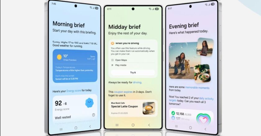 Organización y notificaciones inteligentes en el Galaxy S25