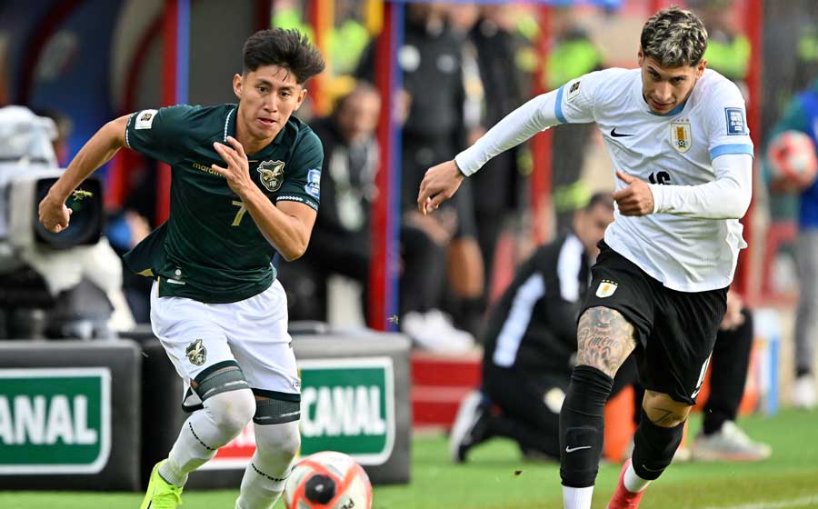 Bolivia no pudo superar a Uruguay y vuelve a ceder puntos clave de local