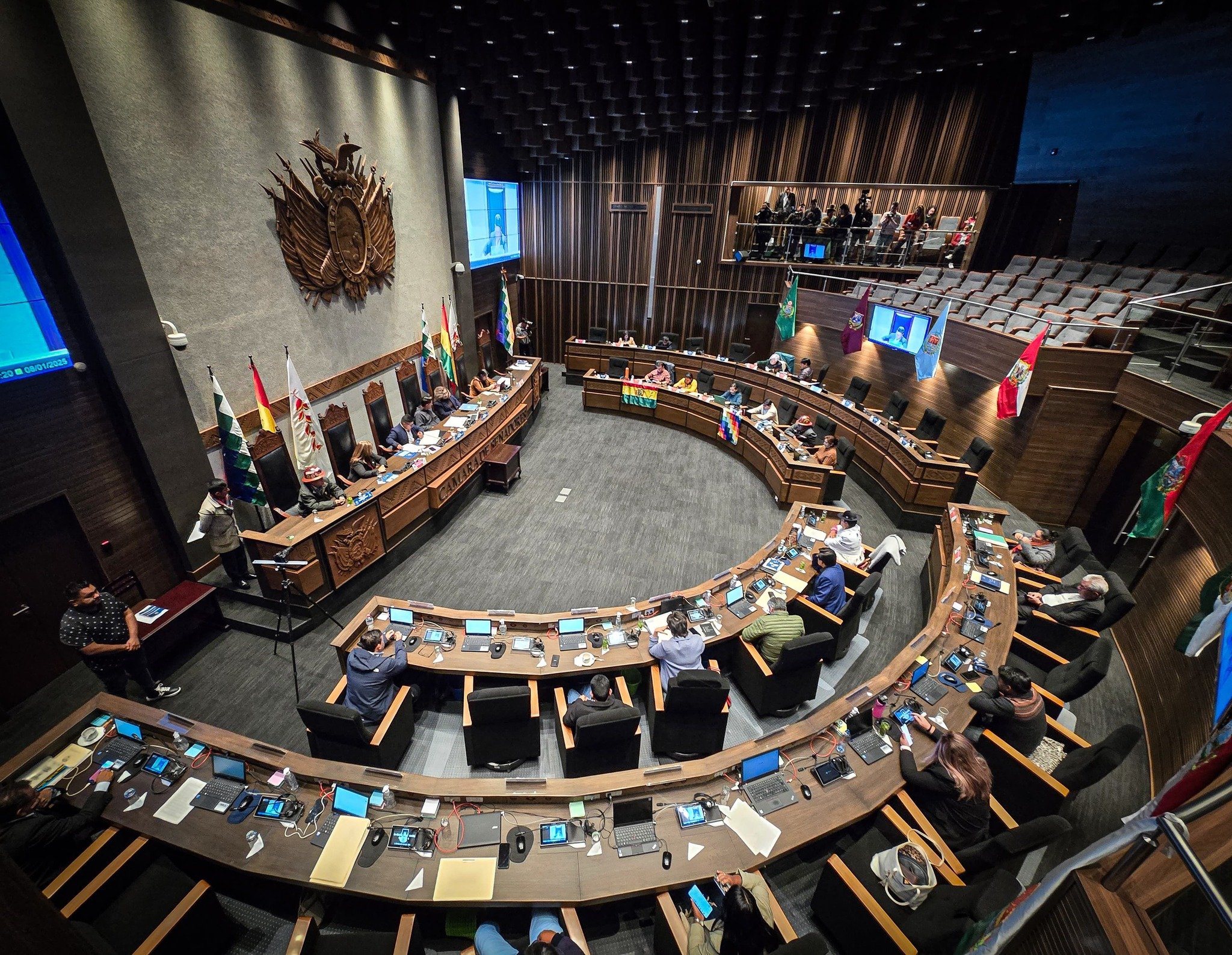 Senado analiza crédito de $us 75 millones mientras el Gobierno trata de asegurar la ‘estabilidad’