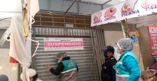 Incautan más de 90 kilos de carne en mal estado en operativos sanitarios en Max Paredes
