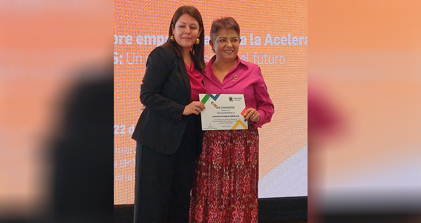 Laboratorios Bagó de Bolivia recibe el reconocimiento Big Changer 2025 del Pacto Global por su liderazgo en sostenibilidad