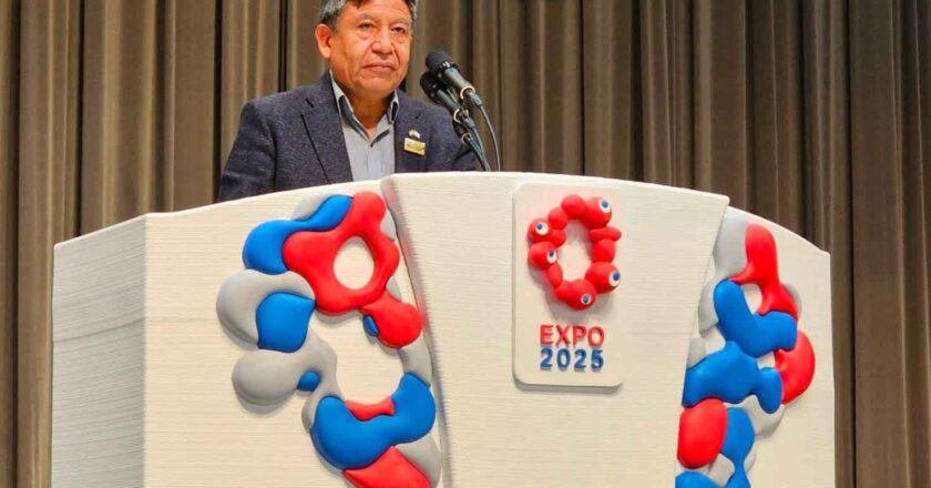 Choquehuanca en Japón: “Diseñar el futuro no es acumular, es distribuir. No es dominar la naturaleza, sino vivir en armonía con ella”