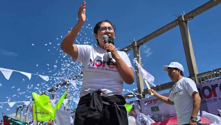 MORENA lanza su candidatura nacional desde El Alto con un mensaje de renovación política