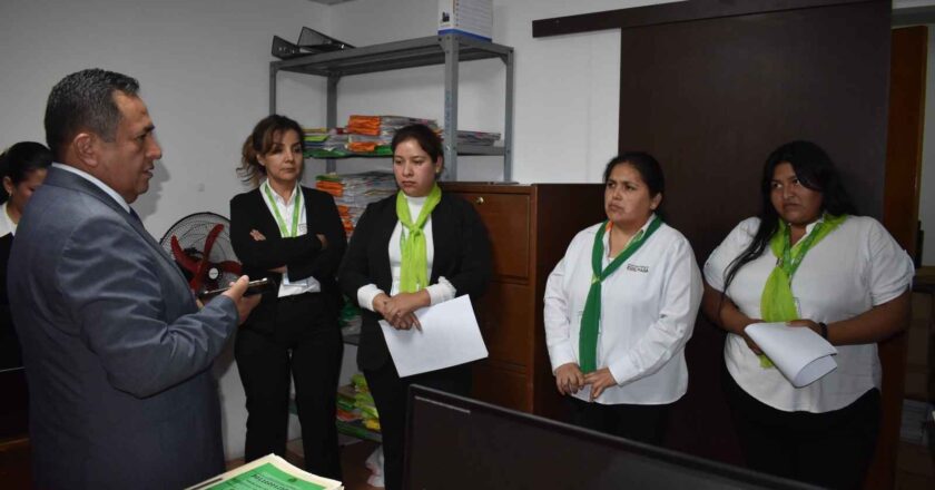 Fiscalía de Cochabamba inspecciona la implementación  del Sistema de Gestión Integral de Despachos Fiscales