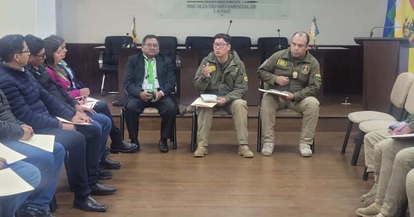 La Paz: Fiscalía y FELCC coordinan trabajo de investigación para fortalecer el servicio a la sociedad