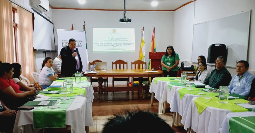 Primera Sesión ordinaria de la Mesa Departamental de lucha contra la violencia de Pando fortalece la atención a víctimas