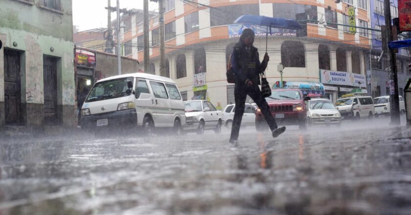 Senamhi pronostica lluvias y tormentas eléctricas en varios departamentos este fin de semana