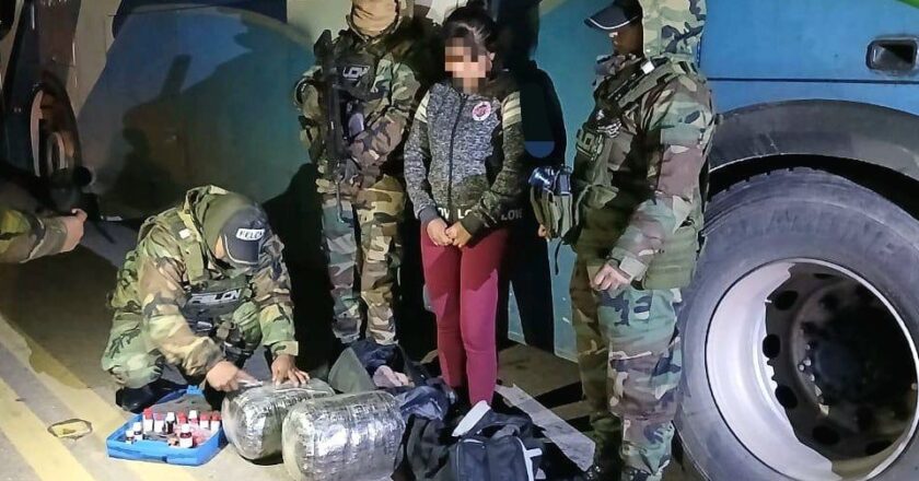 Chuquisaca: Fiscalía investiga a mujer encontrada en posesión de marihuana en la ruta Potosí – Camargo