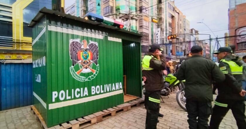 El Alto refuerza la seguridad en la Ceja con nueva caseta policial y plan 5.0