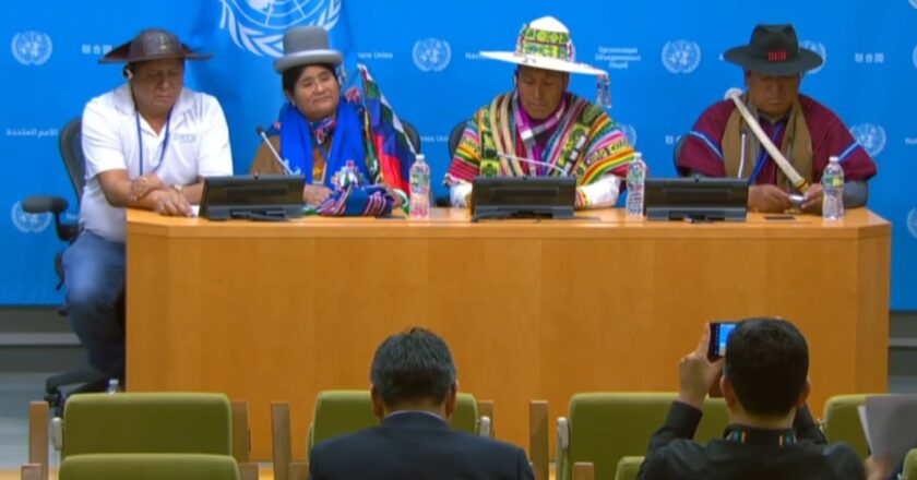 Pacto de Unidad propone a David Choquehuanca como candidato indígena para liderar la ONU desde Nueva York