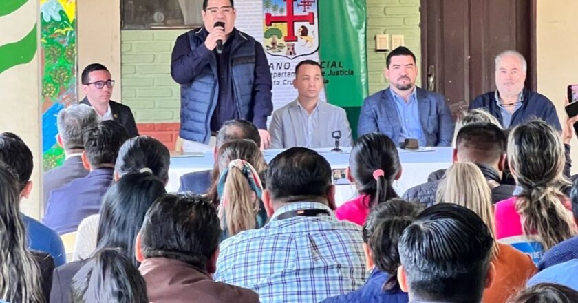 Santa Cruz: Fiscal General participa de las jornadas de descongestionamiento en el Centro de Fortaleza y entrega  víveres para adolescentes en conflicto con la Ley