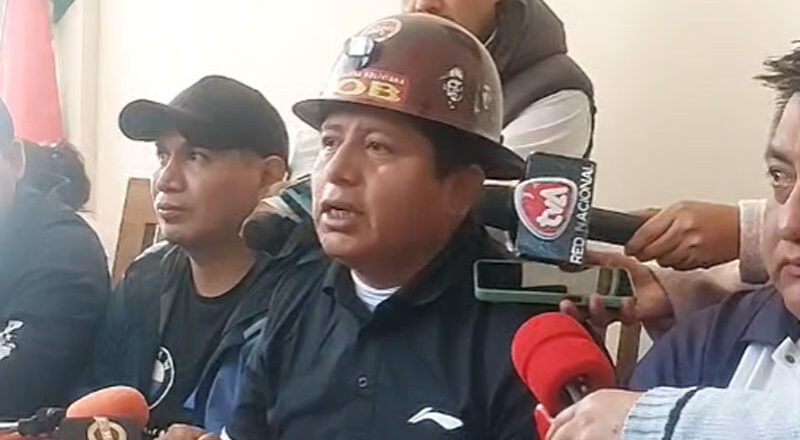 Huarachi defiende incremento salarial y exige retribución de empresarios a beneficios otorgados