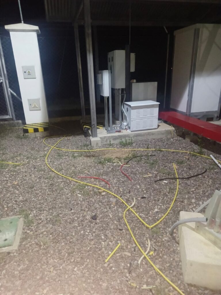 Robo de cables de Entel