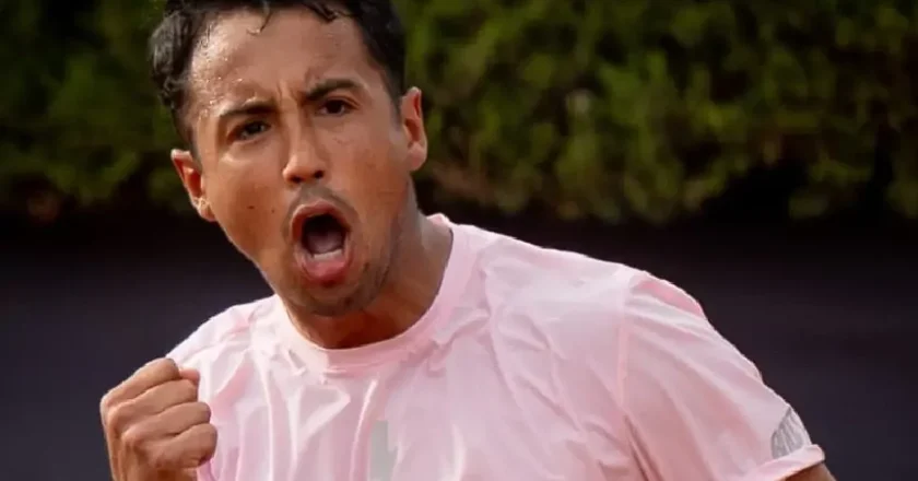 Hugo Dellien avanza a tercera ronda del Masters 1000 de Roma tras vencer al brasileño Thiago Seyboth