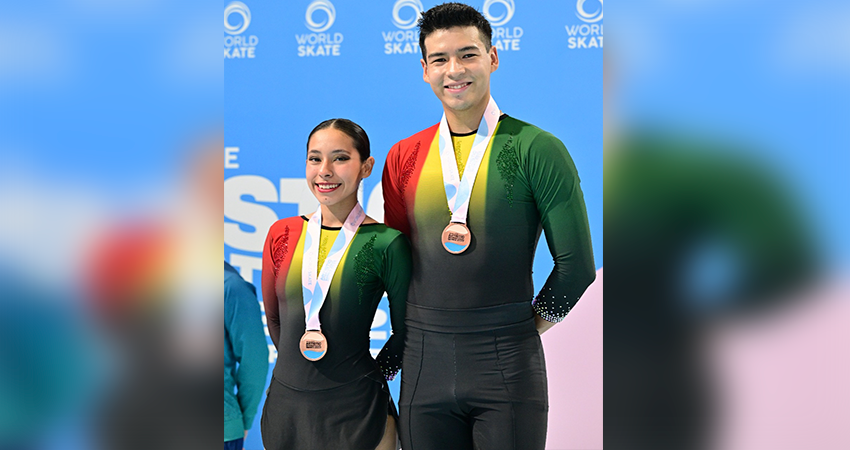 Patinadores bolivianos clasifican al Mundial de Italia y hacen historia en el patinaje artístico sobre ruedas