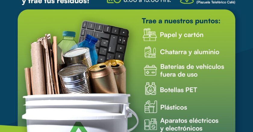 El Kiosko Verde de la Cámara Nacional de Industrias invita a participar en la RECICLATÓN por una ciudad más sostenible
