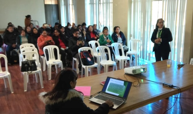Fiscalía de Potosí capacita a personal de salud sobre Certificado Único y  Caja de Evidencias en casos de Violencia
