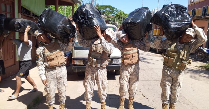 Operativo en Pando: Armada decomisa cargamento de coca procesada
