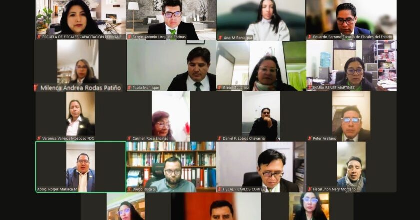 Escuela de Fiscales del Estado capacita a Fiscales de Materia sobre el Derecho Probatorio y Teoría de la Prueba