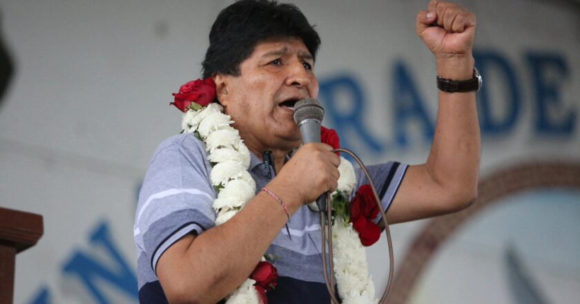 Evo Morales propone habilitar su candidatura para evitar la cancelación de partidos en las elecciones de agosto