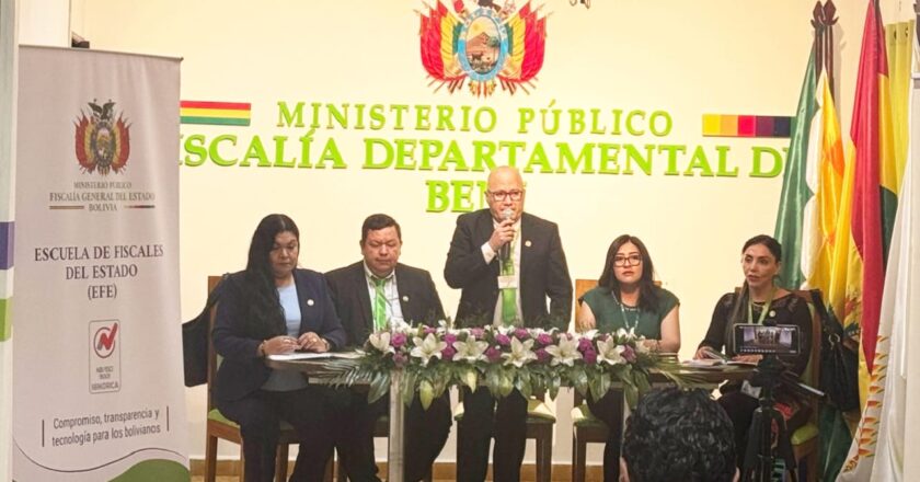 Fiscales de Beni y Pando participan del Seminario del Taller sobre Acciones contra la Explotación Ilegal de Recursos Minerales y su Persecución
