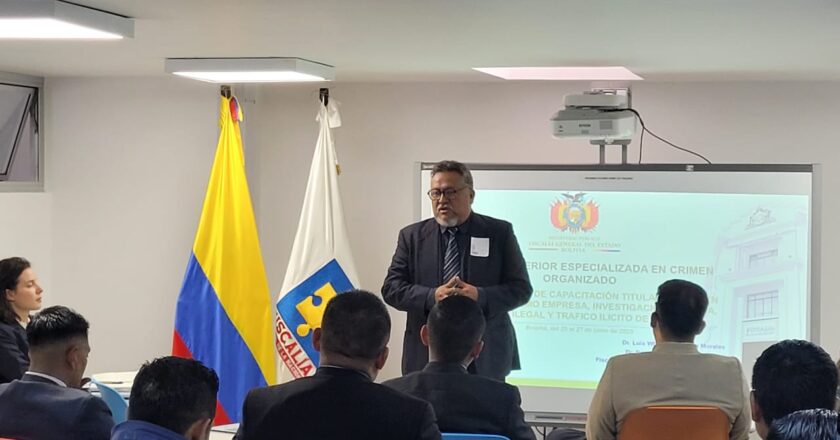 Colombia: Fiscales superiores de Bolivia participan del Taller Internacional para fortalecer la lucha contra el Crimen Organizado
