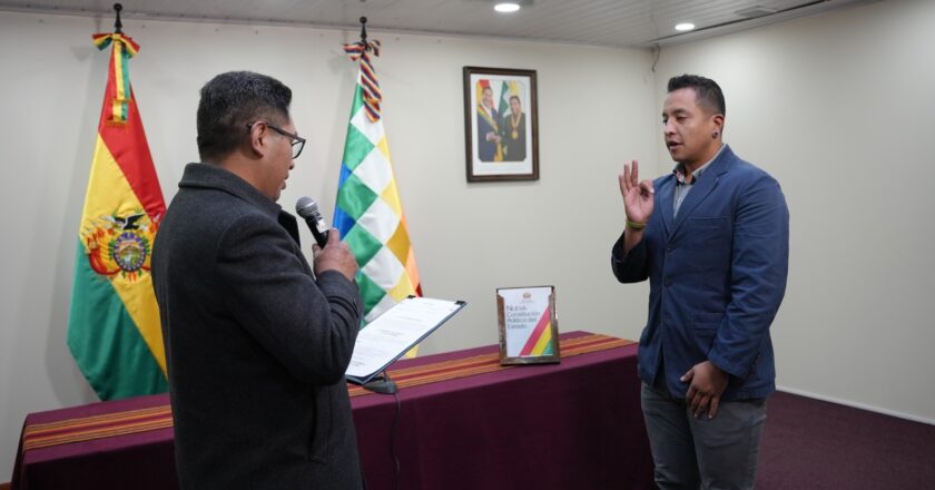 Luis Miguel Murillo Rojas asume como nuevo viceministro de Comercio y Logística Interna