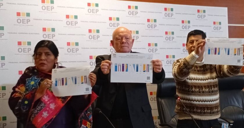 Andrónico y su alianza lideran el orden en la papeleta para comicios del 17 de agosto