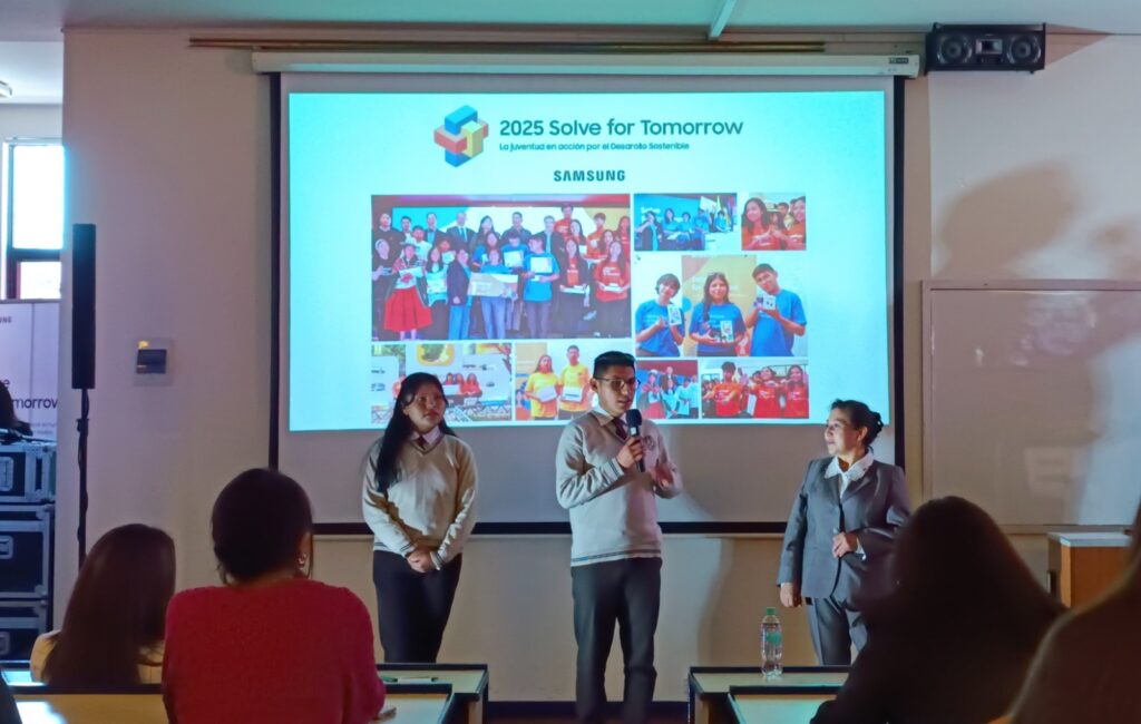 Solve For Tomorrow: Samsung reta a jóvenes bolivianos a innovar con ciencia y tecnología
