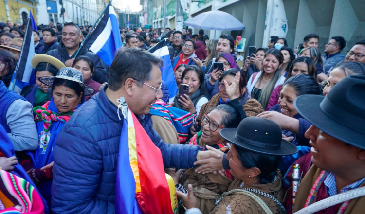 Presidente Luis Arce renuncia a su candidatura al Senado por La Paz
