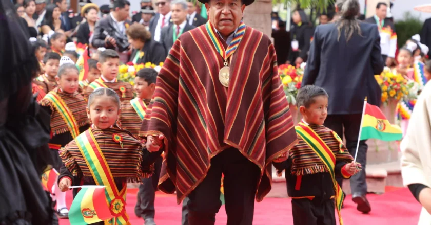 Choquehuanca afirma que el Estado Plurinacional es patrimonio del pueblo y no se toca